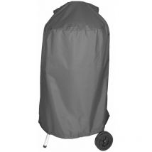 Magazzini Cosma - Deckungsabdeckung für runde Barbecue in wasserdichtem Stoff 60x80 cm Anthrazitfarbe