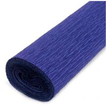 CF.10 carta crespa 40gr. blu scuro 14 x1