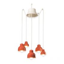 Ferroluce - deco' berimbau C2605, Plafonnier Suspension en Céramique,