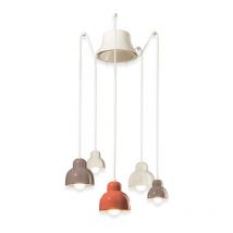 Ferroluce - deco' berimbau C2607, Plafonnier Suspension en Céramique,