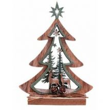 Déco de Noël en bois sapin Forest Deco