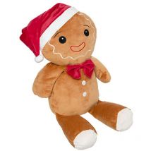 Cadeau de Noël en forme de pain d'épice, 60 cm