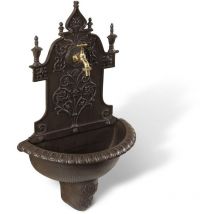 Fontaine de Jardin Aluminium Marron 44x22.5x77.5cm - Décoration d'Autrefois
