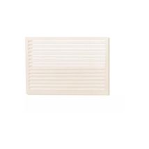 Decoclim - Face dos pour cache en aluminium blanc crème taille s - 23AS9001-DOS