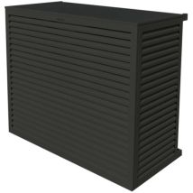 Decoclim Cache Clim Alu Grau Anthrazit Mittelmaß Maße: H 835 X B 1050 X T 510-660 Mm