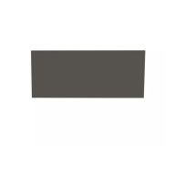Decoclim - Sous-face pour cache en aluminium gris terre d'ombre taille xl / xxl - 23AXL7022-SSF