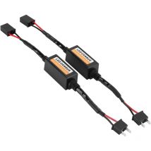 Décodeur de phare led de voiture 2 pièces décodeur de phare led Canbus dispositif anti-scintillement résistance éliminateur d'erreur décodeur