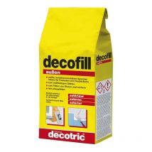 Decotric - Decofill argamasa de volveado a taper y de alisado 1kg, exterior