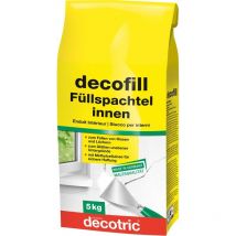 Decotric - Decofill argamasa de volveado a taper y de alisado 5 kg,Tute