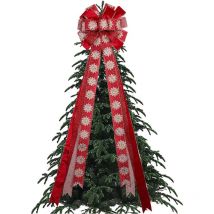 Décor d'arbre de Noël Nœuds de Noël suspendus à la maison pour la décoration d'arbre de Noël