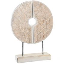 Decoracion Albasia Hierro 41X12X56,5 Circulo DH203255