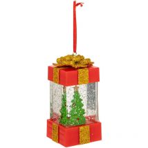 Decoración de regalo H13 cm 1 led blanco cálido a pilas - Feeric lights & christmas