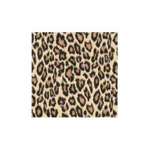 Adhésif léopard noir jaune 45cm x 2m - decoralia