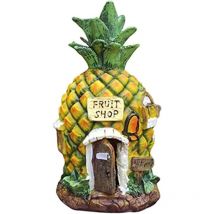 Décoration ananas, maison de conte de fées, décoration de jardin, ananas avec énergie solaire
