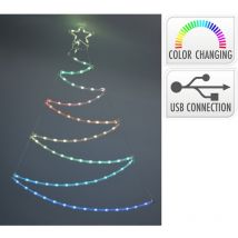 Basics - Décoration d'arbre led rgb Connexion usb