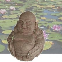 Le Poisson Qui Jardine - Bouddha Décoration De jardin, Bassin De Jardin ou décoration intérieure - Beige