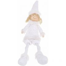 Décoration de Noël, Elfe Joyeux, hauteur 55 cm
