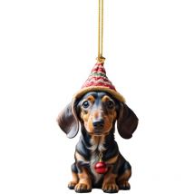 Décoration de Noël ornements chien décoration de voiture pendentif