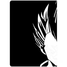 Epikasa - Décoration en Métal Dragon Ball 2, Métal, Noir, 50x1,5x70 cm