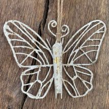 Suspension papillon 15x4x13cm
