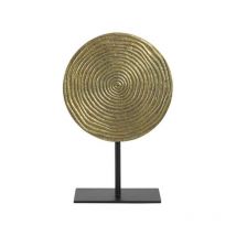 Décoration Rawas métal bronze noir 25x10x39cm
