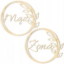 DÉCORATIONS DE MARIAGE Cercle mari et femme