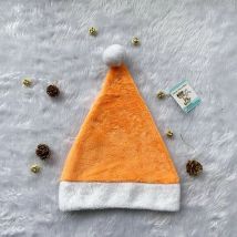 Décorations de Noël en peluche, bonnet de Noël, bonnet court en peluche pour adulte, bonnet créatif