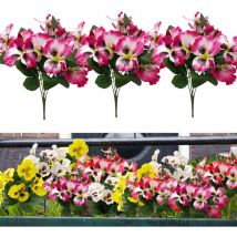 Décorations extérieures, Pensées artificielles d'extérieur, Photographie de mariage, Paysage, Fleurs artificielles, Papillons, Décoration de chambre