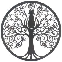 Decorazione da parete per albero in metallo in stile etnico per la decorazione domestica