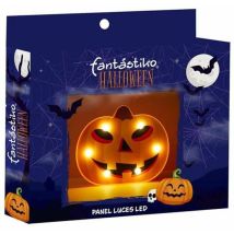 Decorazione per Halloween – Zucca 19,5 x 16 cm – Funziona a batterie – Juinsa