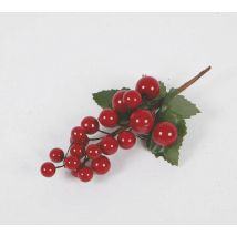Display Rametto Bacche Rosse Cm.15 decorazione di Natale