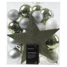 Ensemble de 33 décorations de noël. Decoris