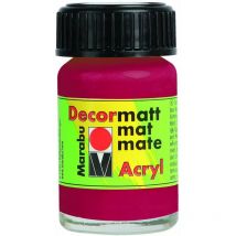 Decormatt Acryl Marabu 15 ml Carminio