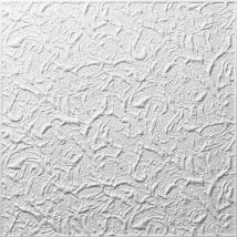 Deckenplatte Paris, 50 cm x 50 cm x 8-9 mm Kreative Wandgestaltung - Decosa