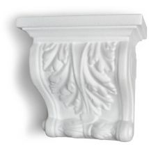 Saarpor - Decosa Konsole, weiß, 195 x 200 x 100 mm - 4 Stück