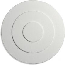 Rosette Annabelle, weiß, ø 32 cm - 1 Stück - Decosa