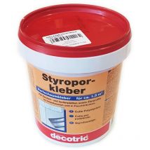 Decotric stiroporkleber 1kg colla per polistirolo ed espanso rigido