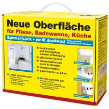 Neue Oberfläche Basis-Set für Fliese, Badewanne, Küche Lack - Decotric