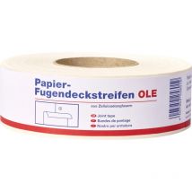 Papier-Fugendeckstreifen ole 75 m x 53 mm Amirungsgewebe - Decotric