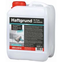 Putz- und Haftgrund 2,5L transparent Grundierungen - Decotric