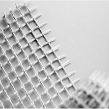 Rotolo rete 1x50 mt in fibra di vetro 5/5 per armature di rivestimenti in presenza di crepe - Decotric