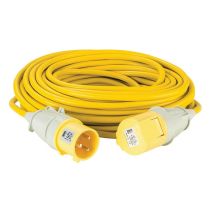Defender - Power And Light 110V 32A 4mm 25M yellow arctic ext lead