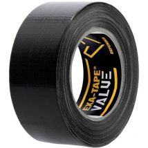 By Adam Hall exa-tape-value b 50 DTEXAVB50 Nastro adesivo Nero (lucido) (l x l) 50 m x 50 mm 1 pz. - Defender
