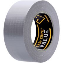By Adam Hall exa-tape-value s 50 DTEXAVS50 Klebeband Silber (l x b) 50 m x 50 mm 1 St. - Defender