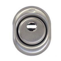 Defender con mostrina in acciaio cromo satinato - defender MM.50X25H.