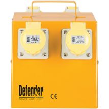 4 Way 16 Amp Splitter Box with cable & plug - Defender