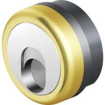 Defender magnetico mag monolito inox ottone lucido vern. MR50025D1IL - MM.69X85X25H.COMPATIBILE con serrature cipierre