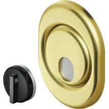 Disec - Defender Magnetico Mrm39 Atra Ottone Lucido F.sag I.mm 31 D.mm 50 H.mm 20