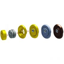 Defender securemme kit protezione cilindro cromo 4251ECS D.50X15