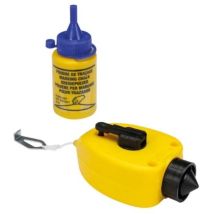 Bobina Di Gesso - 7,5 M - Con 28 G Di Polvere Di Gesso Blu